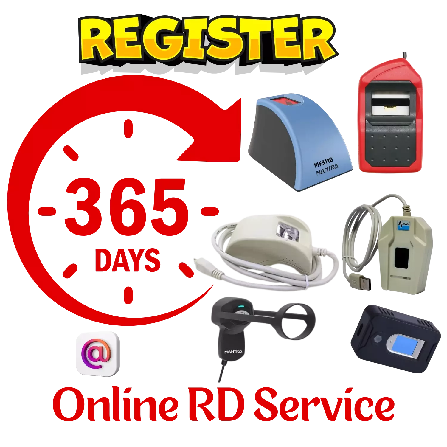 Register Online RD Service